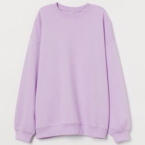 H&M Purple Crewneck